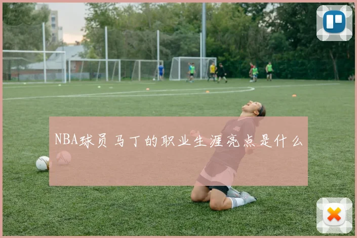 NBA球员马丁的职业生涯亮点是什么