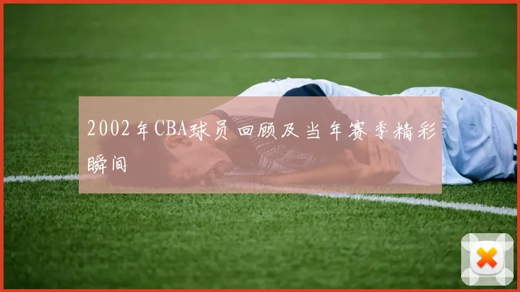 2002年CBA球员回顾及当年赛季精彩瞬间